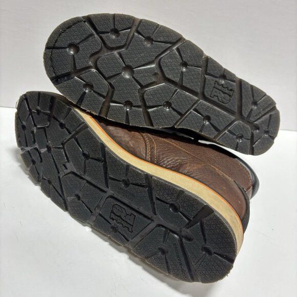 Timberland Pro Men’s Gridworks 6” Soft Toe Work Boots Brown, Size 12 M - Picture 6 of 7